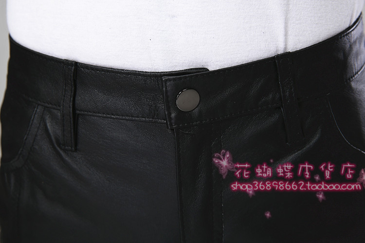 Pantalon cuir homme serré pour jeunesse pour hiver - Ref 1491141 Image 21