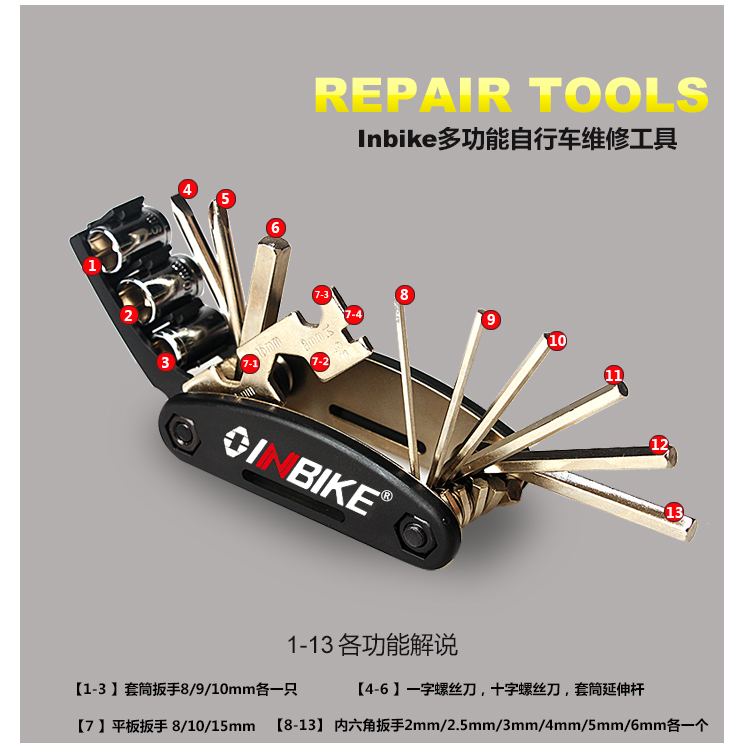 Kit de réparation vélo INBIKE - Ref 2318286 Image 7