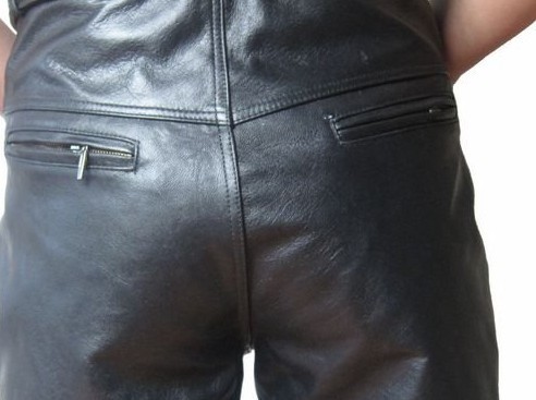 Pantalon cuir homme droit - Ref 1491450 Image 10