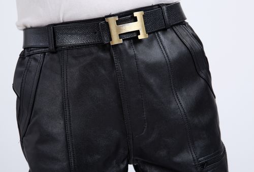 Pantalon cuir homme en vrac pour hiver - Ref 1491734 Image 43