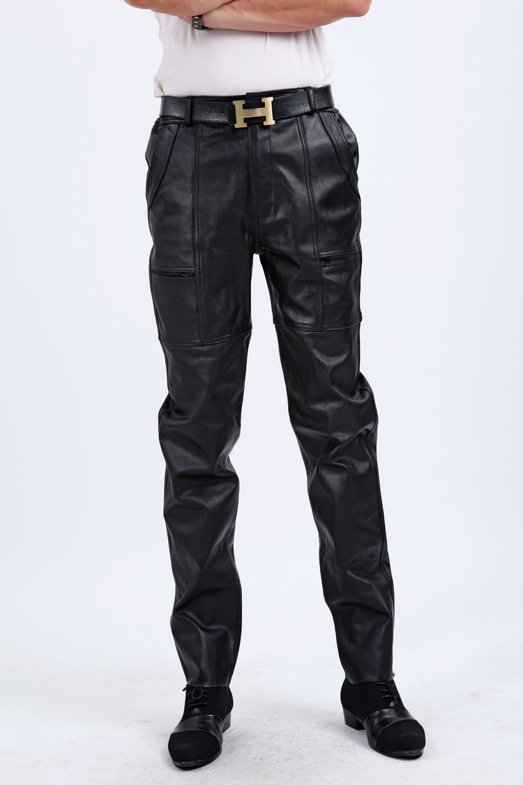 Pantalon cuir homme en vrac pour hiver - Ref 1491734 Image 37
