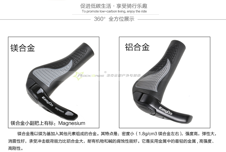Poignées de vélo EASYDO - Ref 2352662 Image 6
