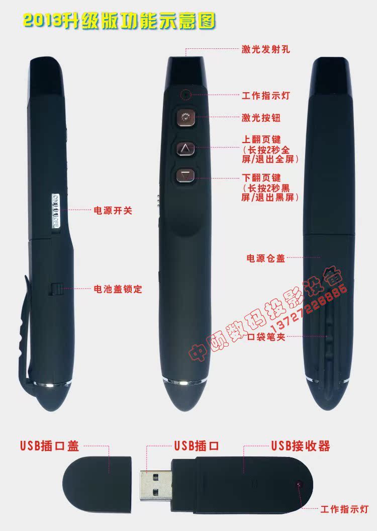 Telecommande - pointeur laser - Ref 386272 Image 6