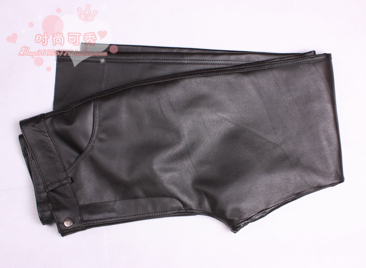 Pantalon cuir homme droit - Ref 1491450 Image 6