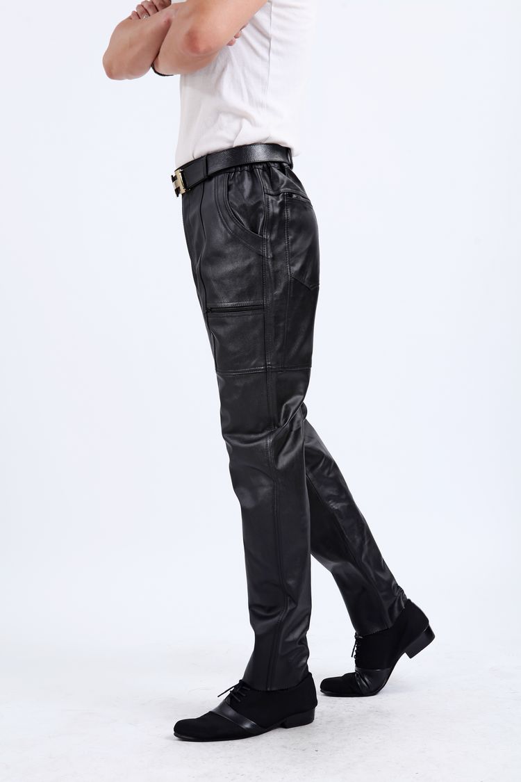 Pantalon cuir homme en vrac pour hiver - Ref 1491734 Image 40