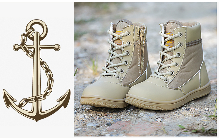 Boots militaires - porter - Ref 1401952 Image 21
