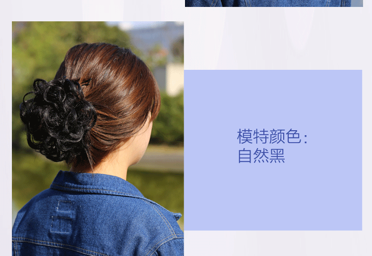 Extension cheveux - Chignon - Ref 241803 Image 19