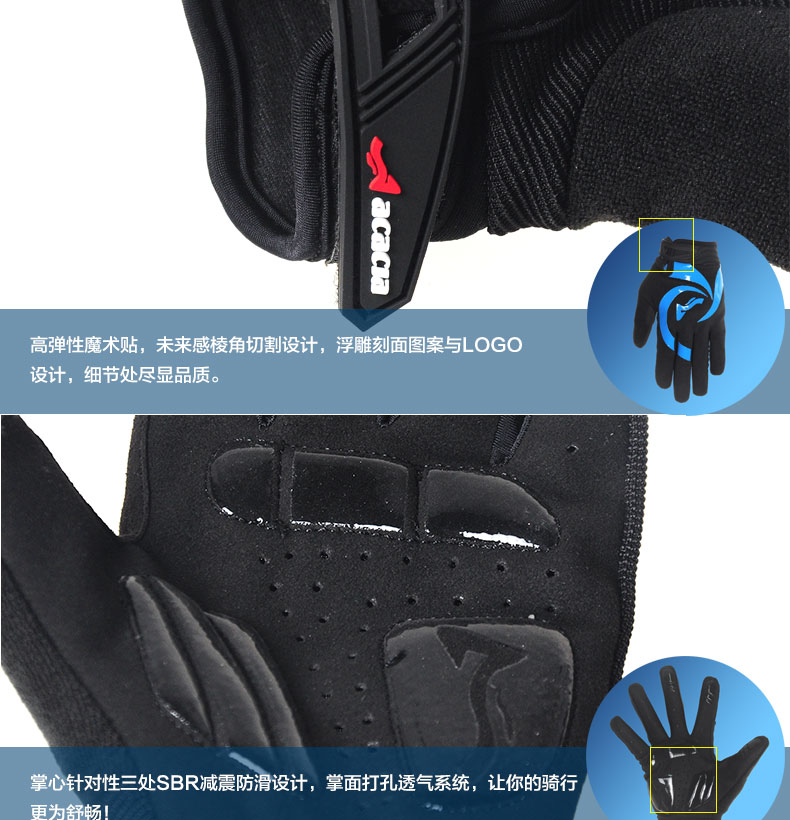 Gants pour vélo mixte - Ref 2240494 Image 37