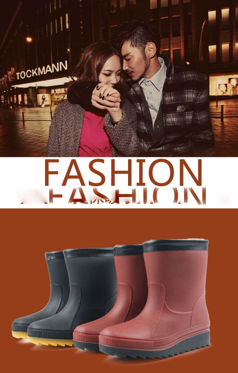 Chaussures - bottes caoutchouc homme pour hiver - semelle tendon - Ref 961756 Image 12