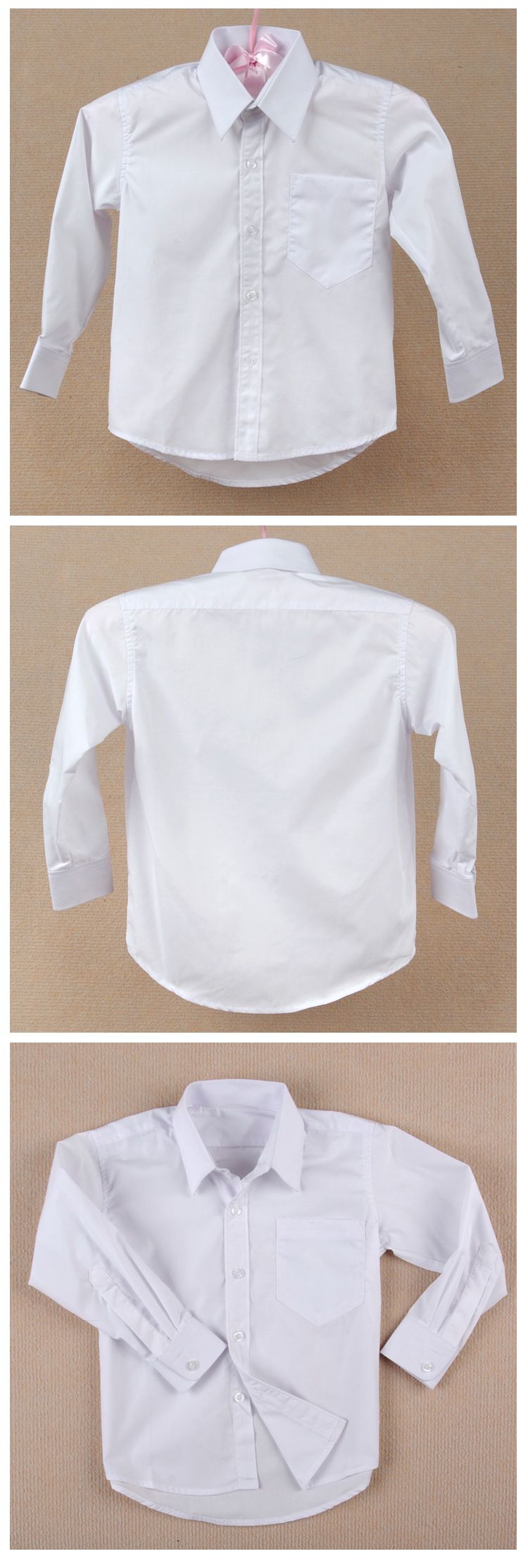 Chemise enfant à manche longue - Ref 2083723 Image 7