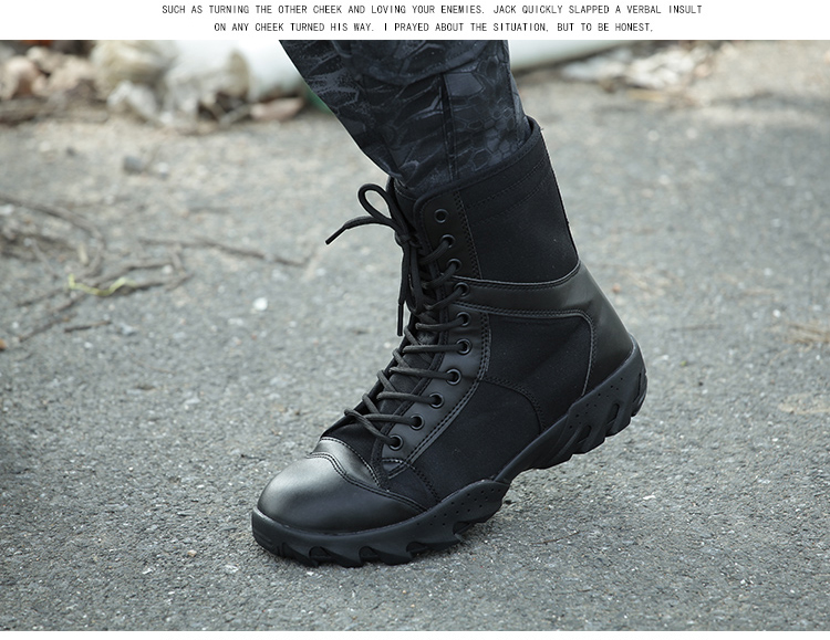 Bottes militaires pour homme - amortissement - Ref 1401986 Image 13