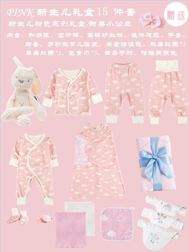 Coffret cadeau pour bébé Y1027 - Ref 1962003 Image 9