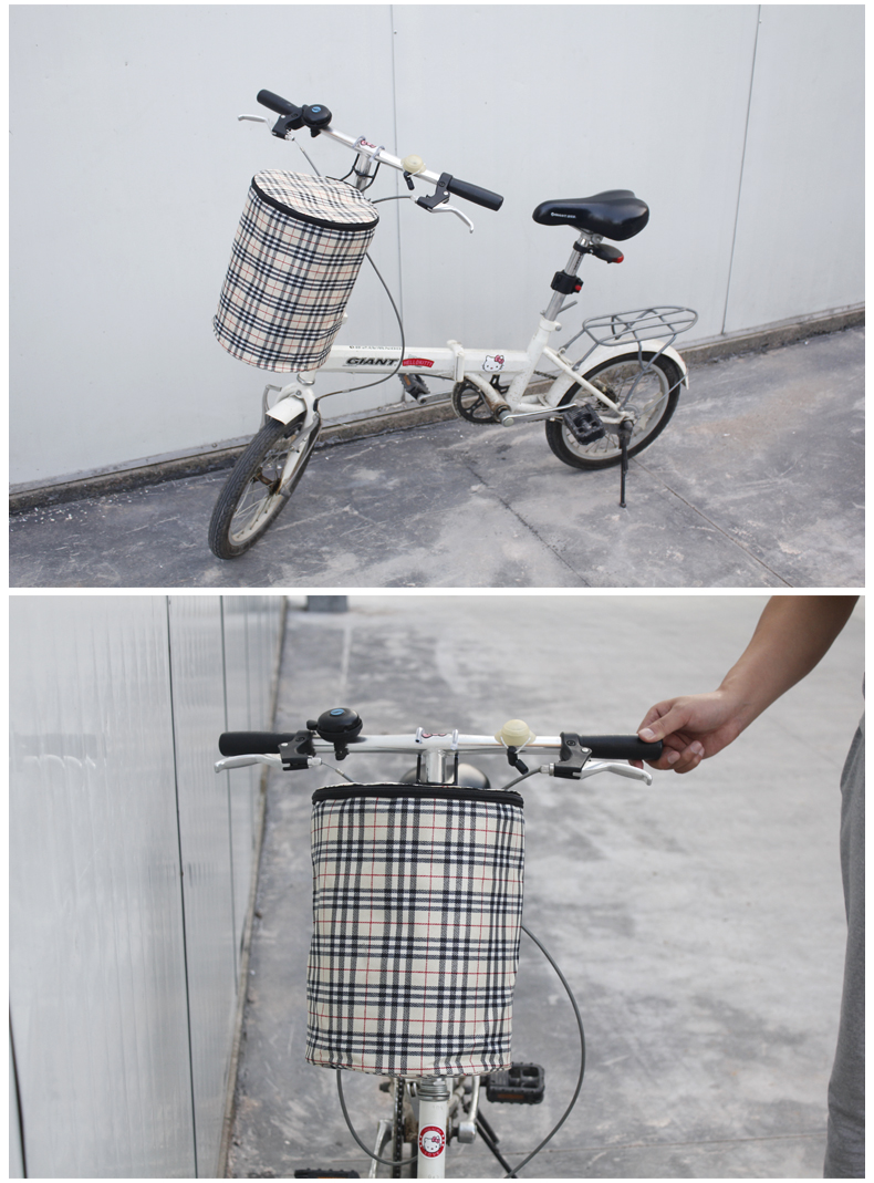 Panier pour vélo en toile - Ref 2256369 Image 10