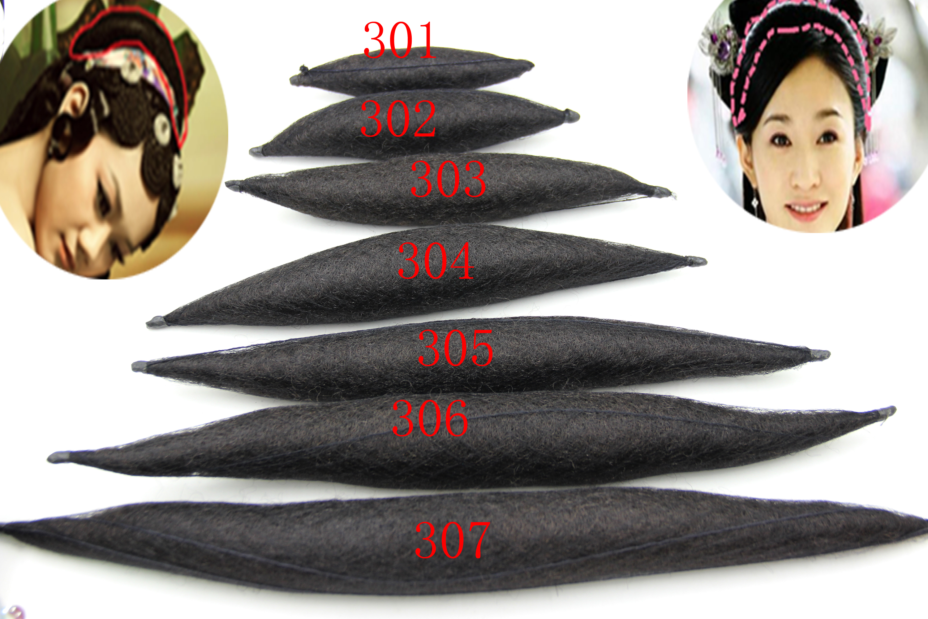 Extension cheveux - Chignon - Ref 231130 Image 4