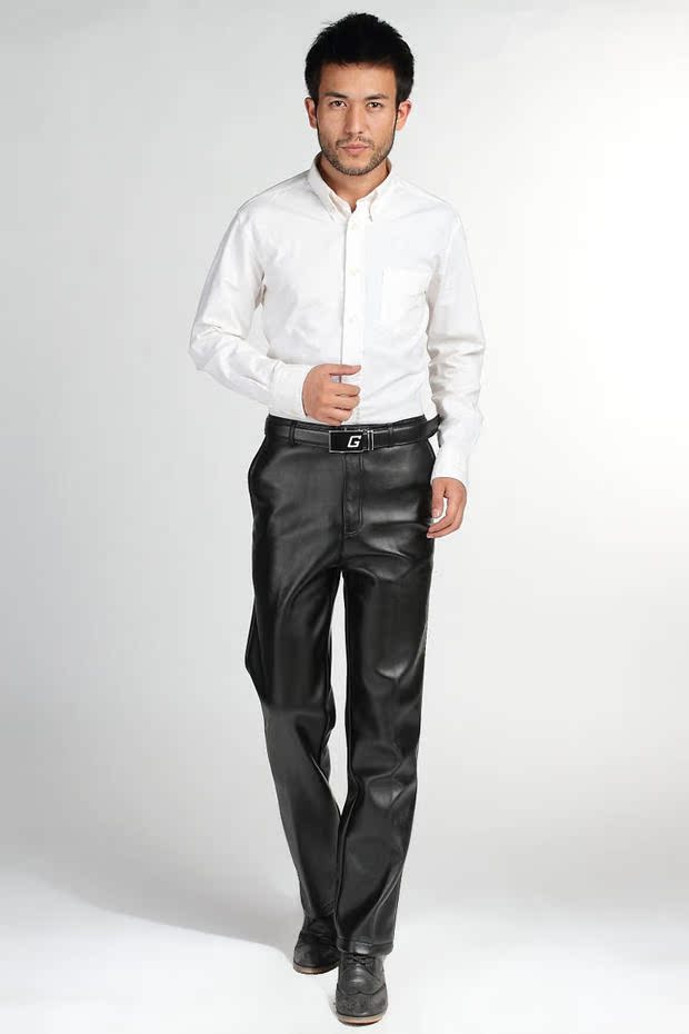 Pantalon cuir homme en vrac pour hiver - Ref 1491619 Image 5