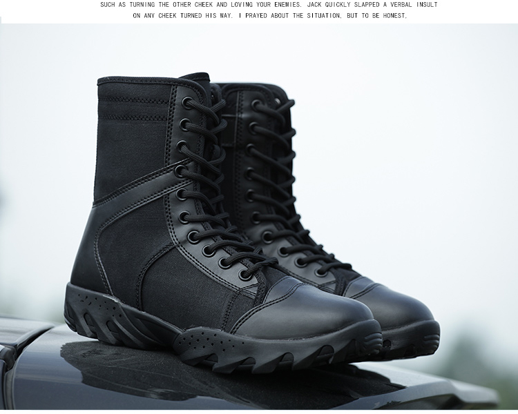 Bottes militaires pour homme - amortissement - Ref 1401986 Image 11