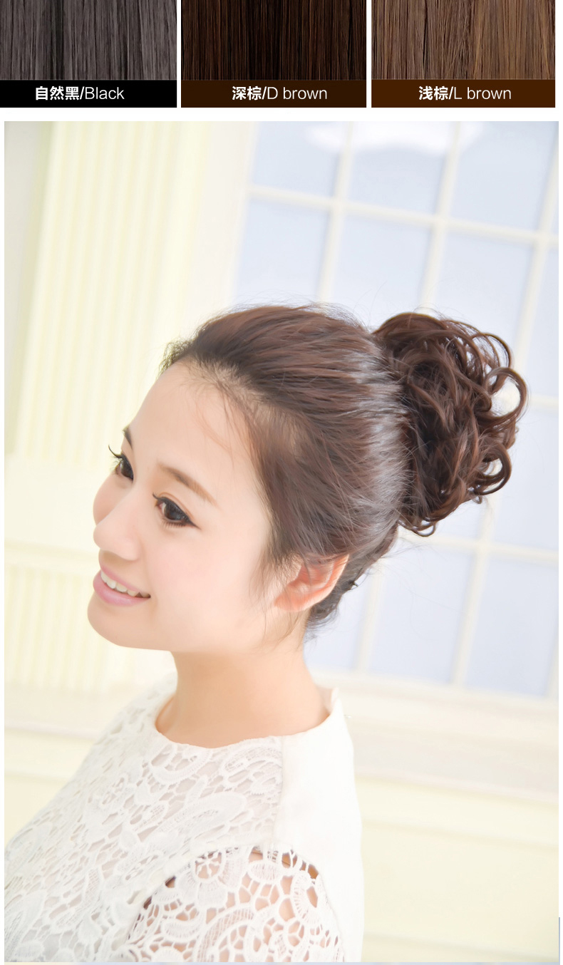 Extension cheveux - Chignon - Ref 234128 Image 14
