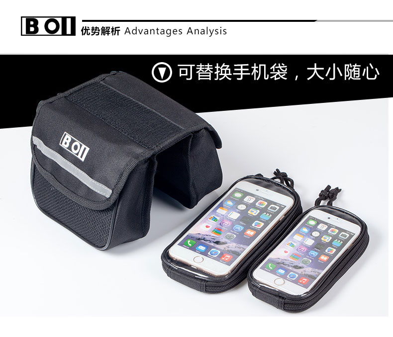 Sacoche pour vélo mixte - Ref 2225338 Image 14