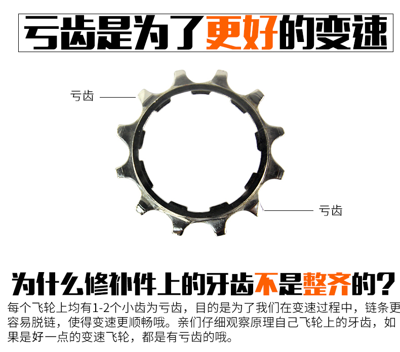 Pignon de vélo 9 vitesses - Ref 2377740 Image 9