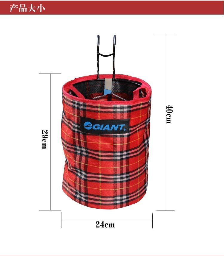 Panier pour vélo EASYDO en toile - Ref 2257038 Image 36