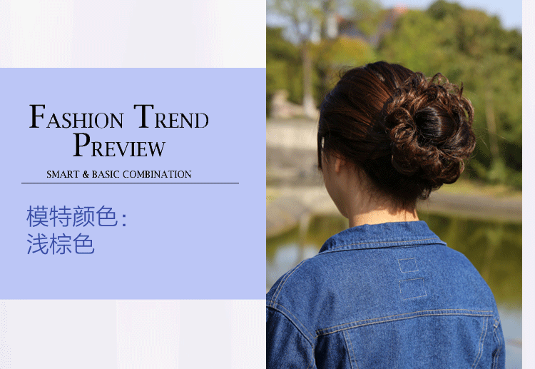 Extension cheveux - Chignon - Ref 241803 Image 18