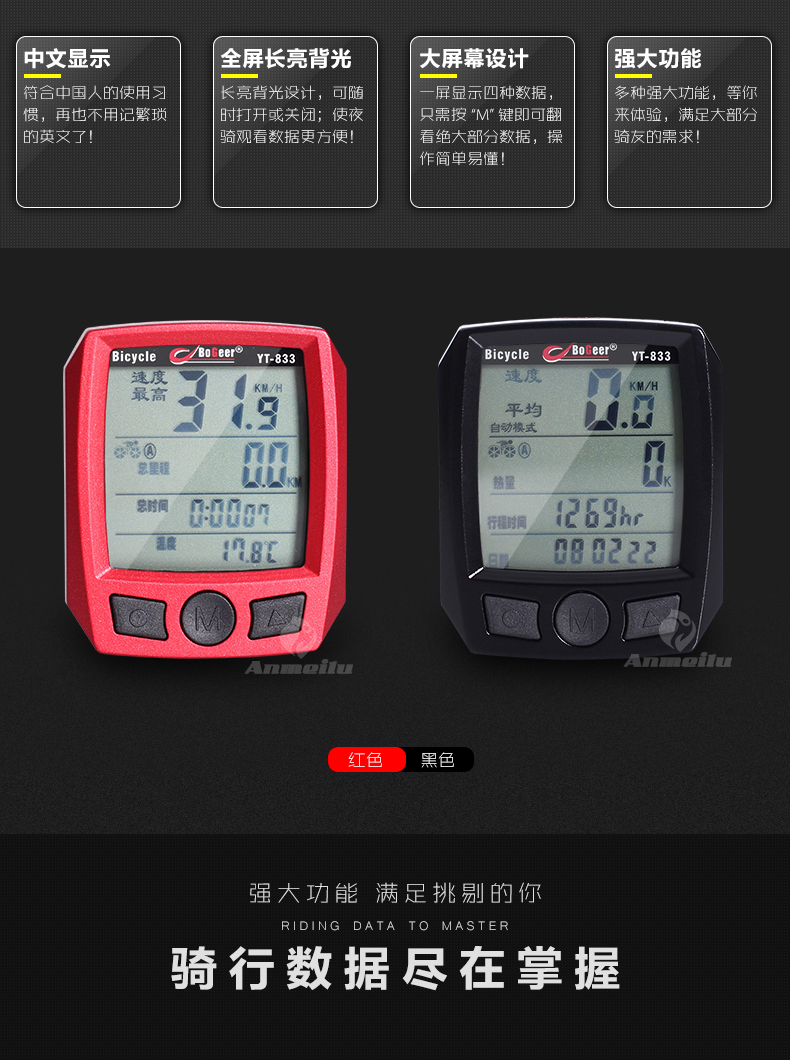 Compteur de vélo BOGEER - Ref 2428722 Image 7