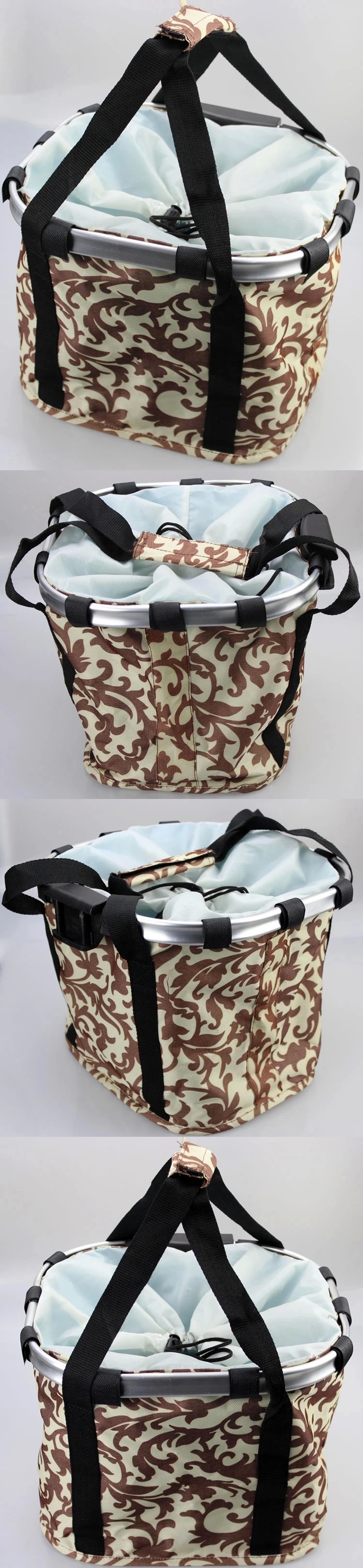 Panier pour vélo en toile - Ref 2264648 Image 10