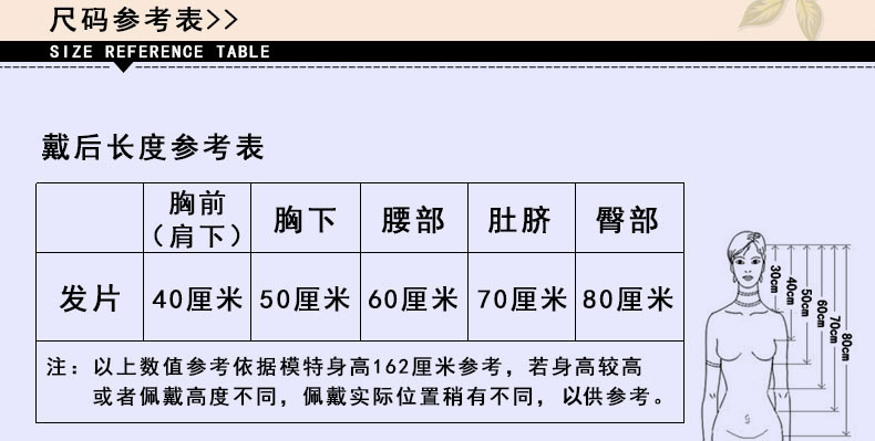 Extension cheveux - Ref 225349 Image 13