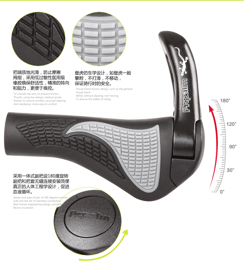 Poignées de vélo PROPALM - Ref 2351300 Image 12