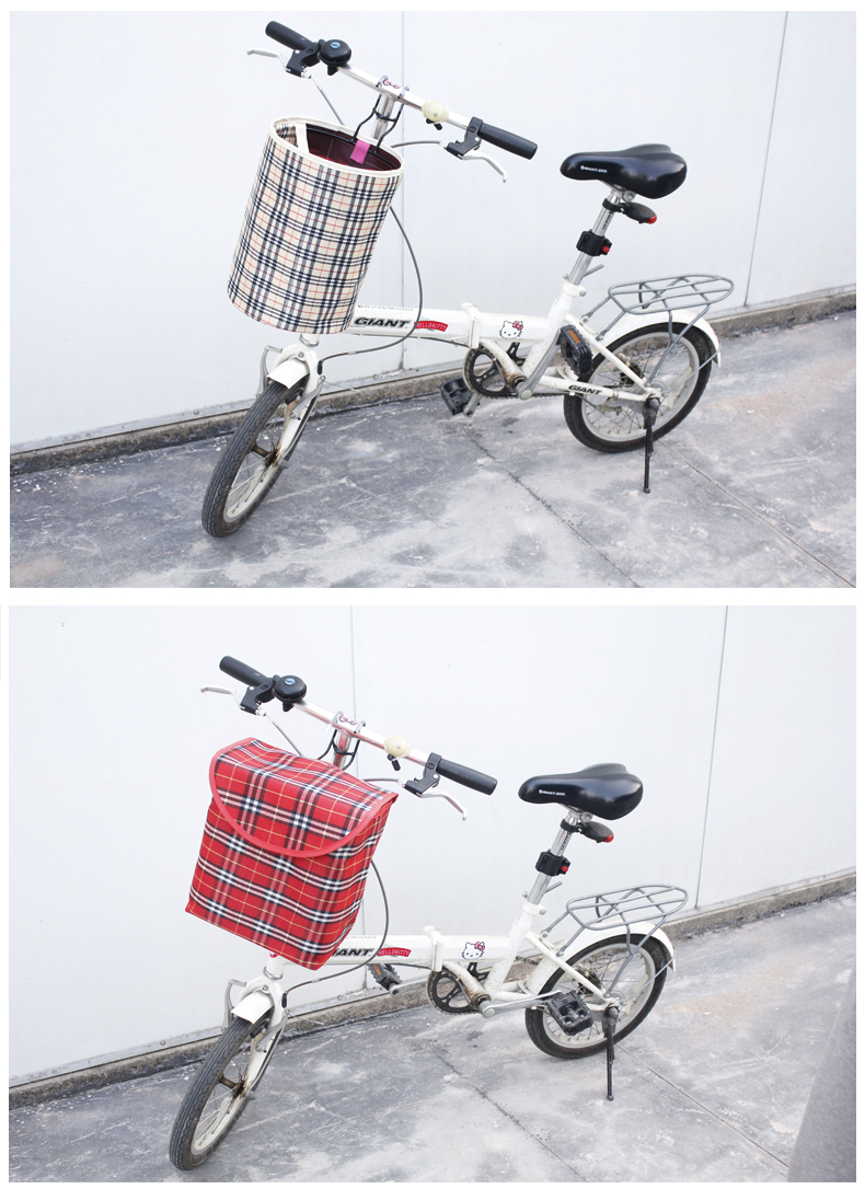 Panier pour vélo en toile - Ref 2256369 Image 9