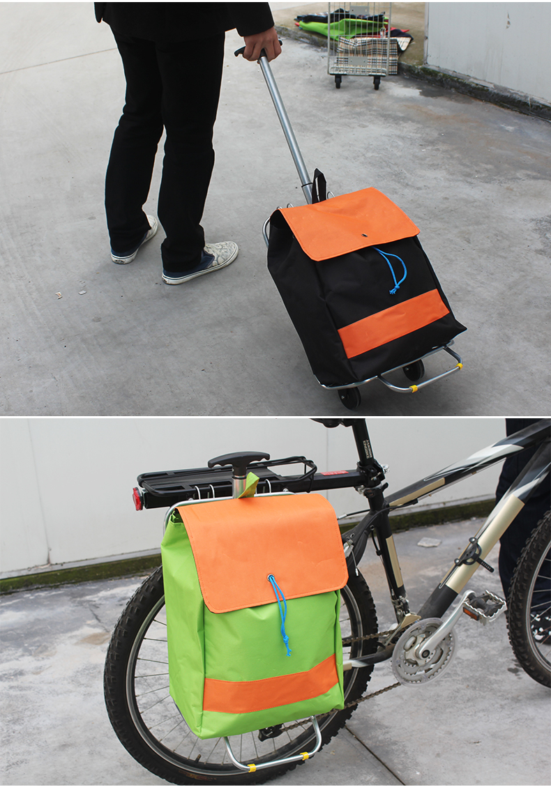 Panier pour vélo en toile - Ref 2264895 Image 14