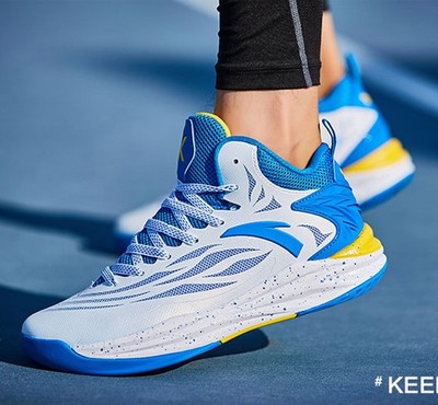 安踏篮球鞋KT2 2016秋冬新款NBA汤普森上脚