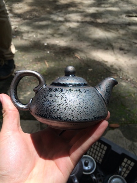建盏茶壶油滴天目瓷黑瓷茶具180毫升