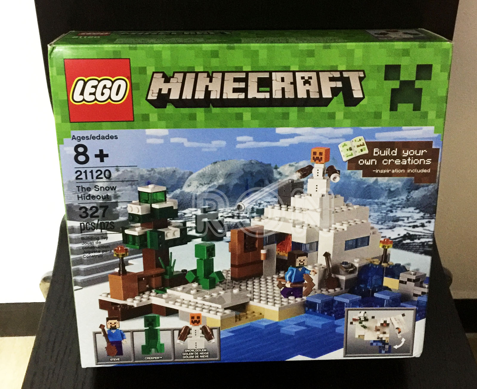 现货2015全新正品 乐高 lego 21120 minecraft我的世界 雪山