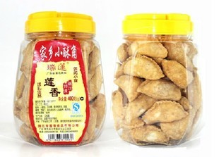 23省包邮阳江特产 阳江炒米饼 瑞莲牌莲香家乡小油角/酥角 400g