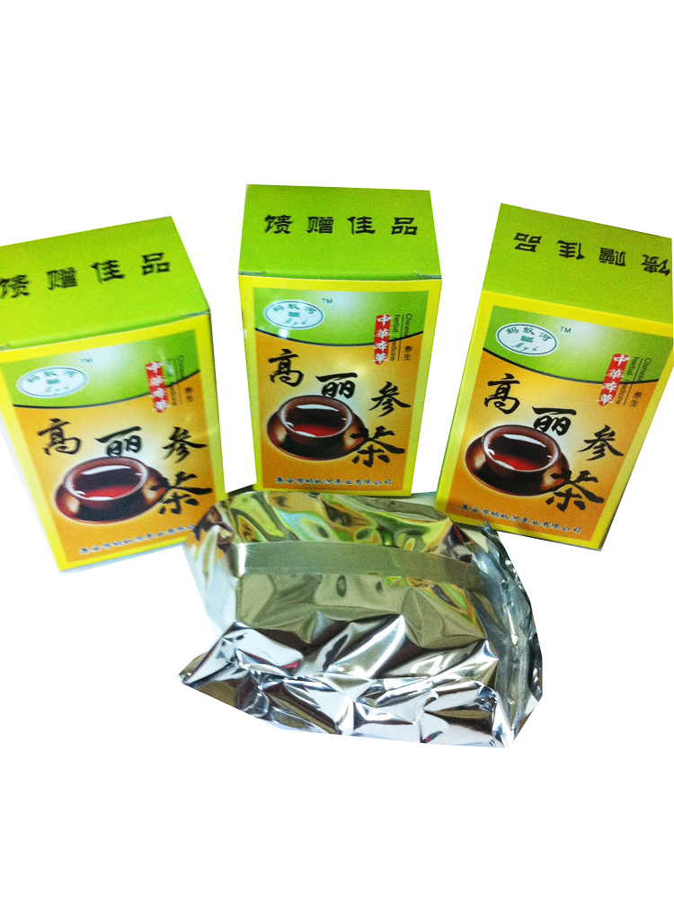 东北长白山特产高丽参茶200克/盒 开胃健脾 正品