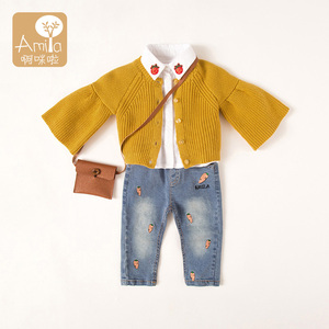 宝宝针织开衫3岁