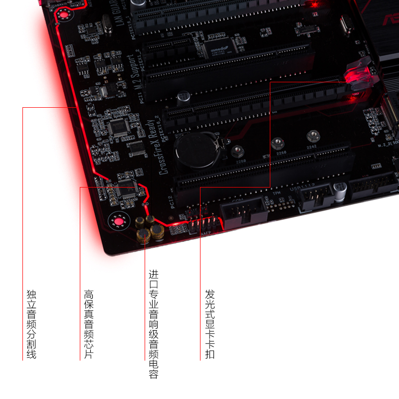 asus/华硕 b250-plus 台式机电脑游戏主板支持i5 i7 i3非b150 b85