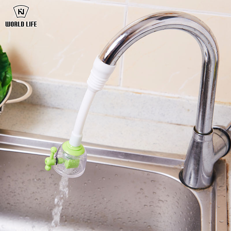 水龙头厨房调节溅水过滤创意自动洗菜盆节水日