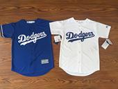 半袖 刺绣亲子男女情侣夏季棒球服 MLB道奇短袖 cow 正品 cow体育