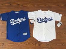 半袖 刺绣亲子男女情侣夏季棒球服 MLB道奇短袖 cow 正品 cow体育
