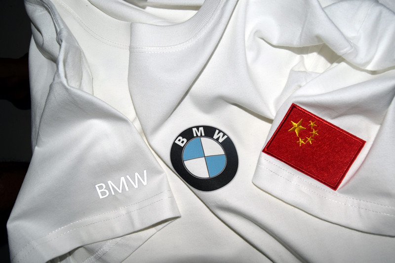 宝马t恤摩托车bmwt恤 队服 重机标志t恤 机车t恤 潮男