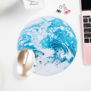 创意圆形唯美星球鼠标垫