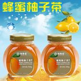 恒寿堂蜂蜜柚子茶500g*2瓶