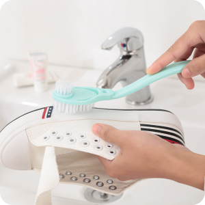 双头长柄清洁洗鞋刷