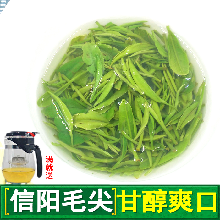 毛尖茶2016新茶 信阳毛尖明前一级绿茶 农家自产自销散装250g茶叶