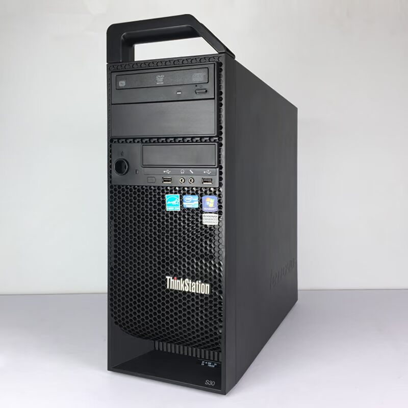 联想thinkstation图形工作站s30至强e5-2670专业视频渲染电脑主机