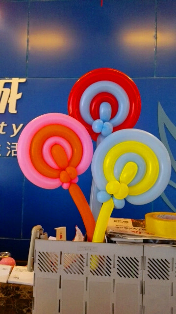 生日派对装饰用品260长条魔术气球造型彩虹气球造型套餐