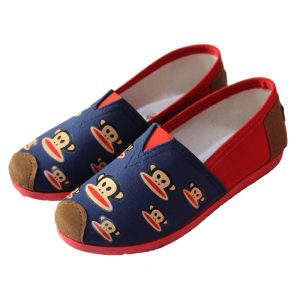 老北京布鞋女一脚蹬懒人鞋子