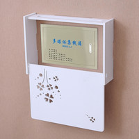 无线路由器收纳盒壁挂wifi光猫装饰遮挡箱置物